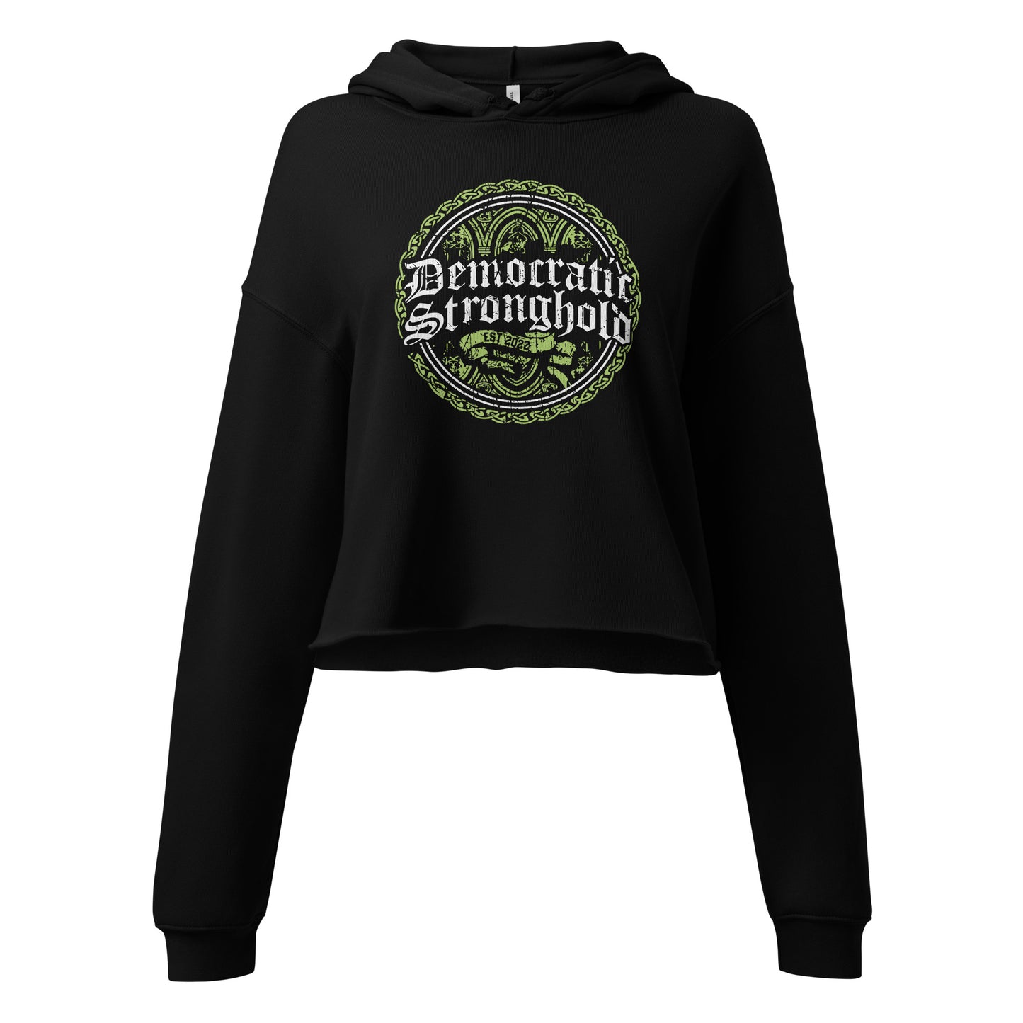 Crop Hoodie - Warrior's Code