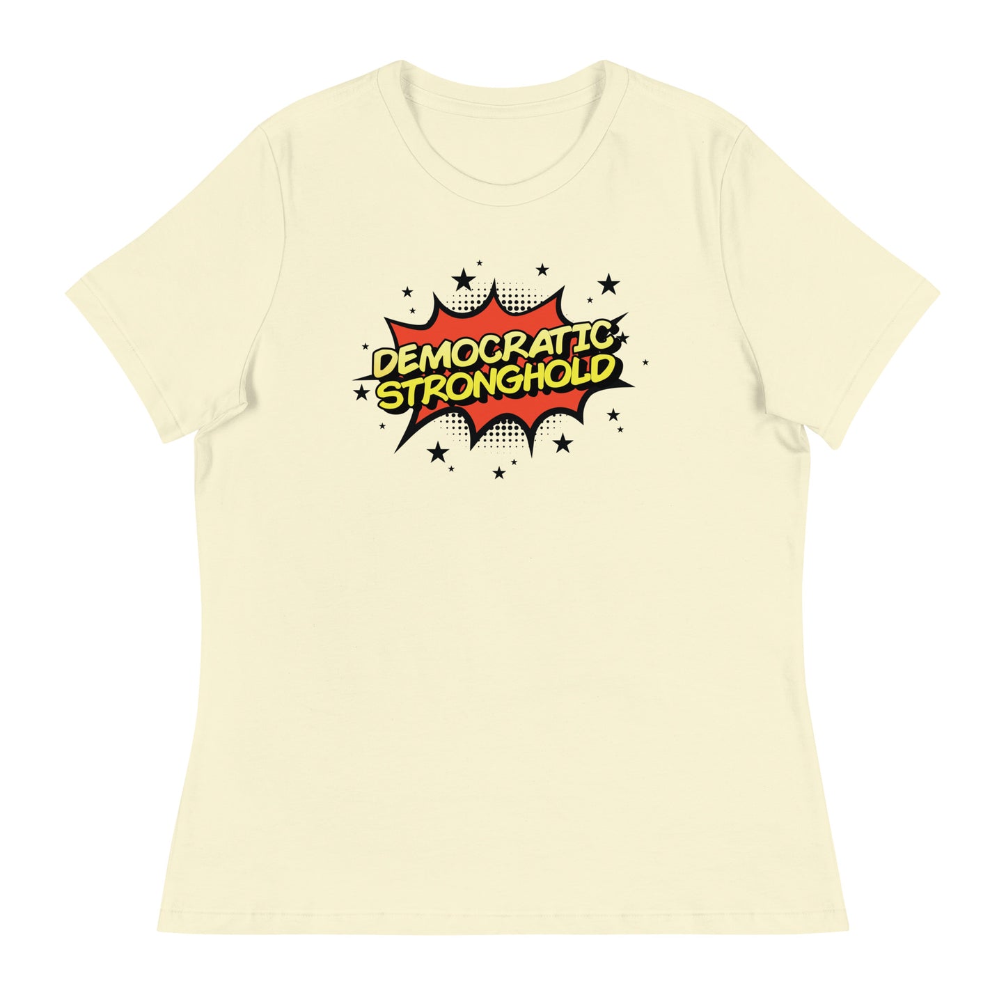 Women's Relaxed Tee - Pow!