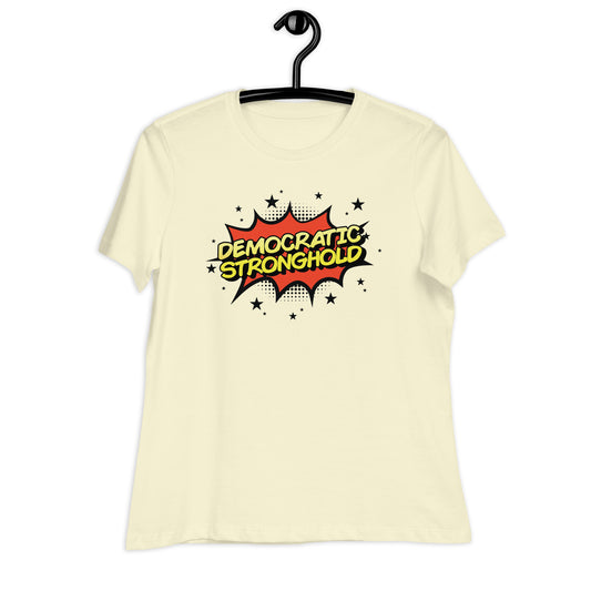 Women's Relaxed Tee - Pow!