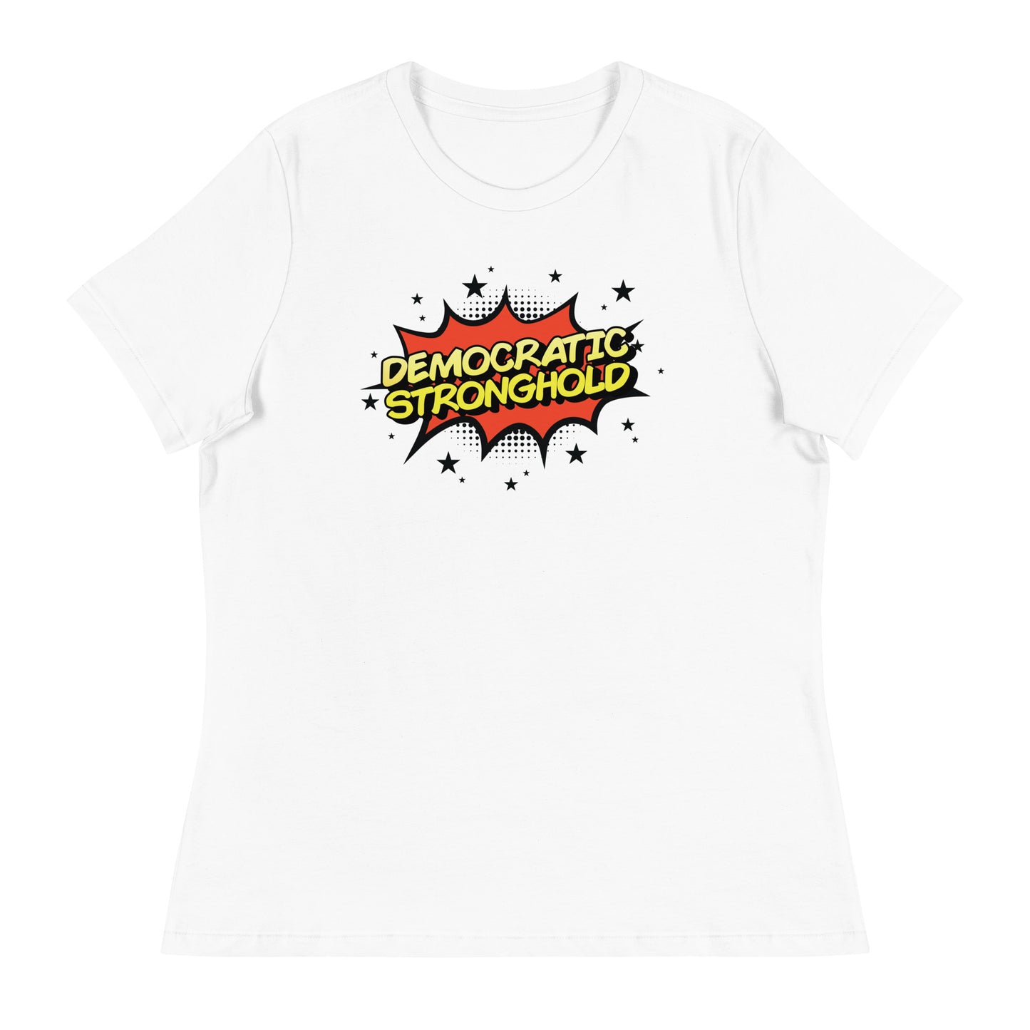 Women's Relaxed Tee - Pow!